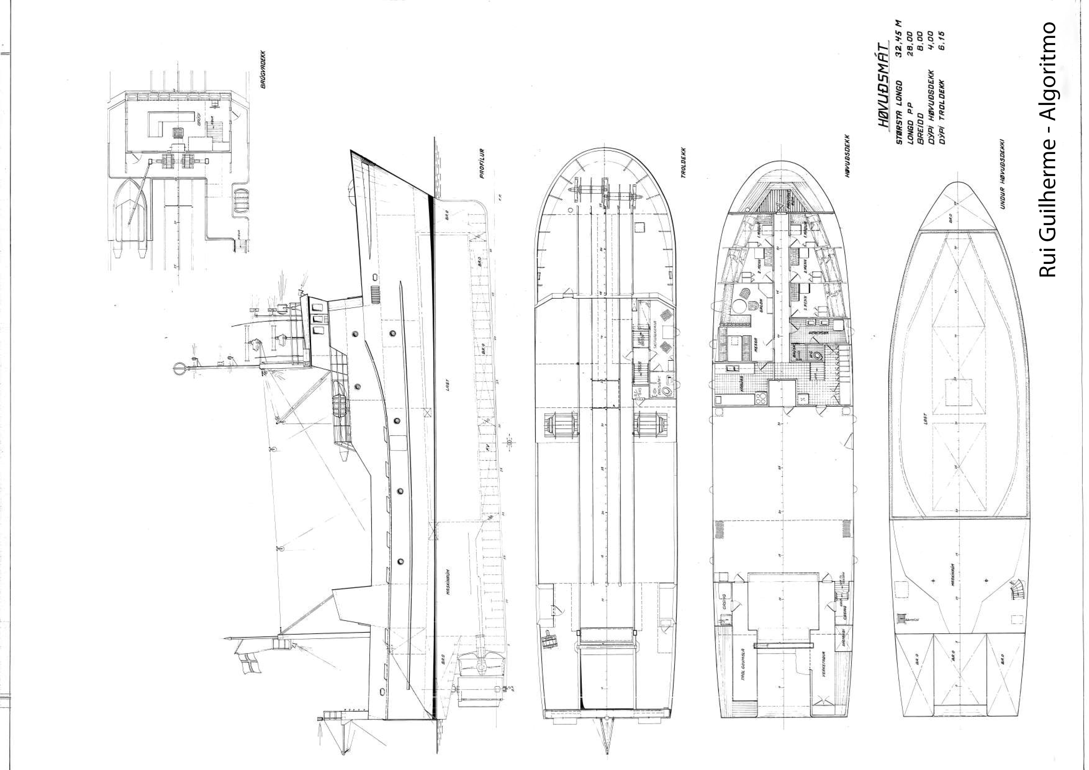 Wet Fish Trawler 32m - View 2